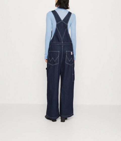 Wrangler Women's Navy Casey Jones Straight Leg Bib Overalls|Wrangler In Lebanon