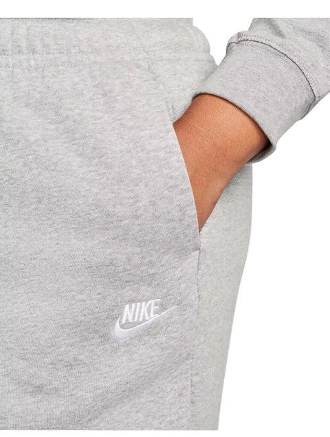 Nike Women's Gray Plus Size Fleece Mid-Rise Wide-Leg Sweatpants | Nike In Lebanon