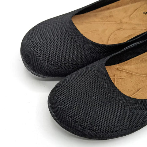 Dearfoams Women's Black Flat Classic Ballerina | Dearfoams In Lebanon