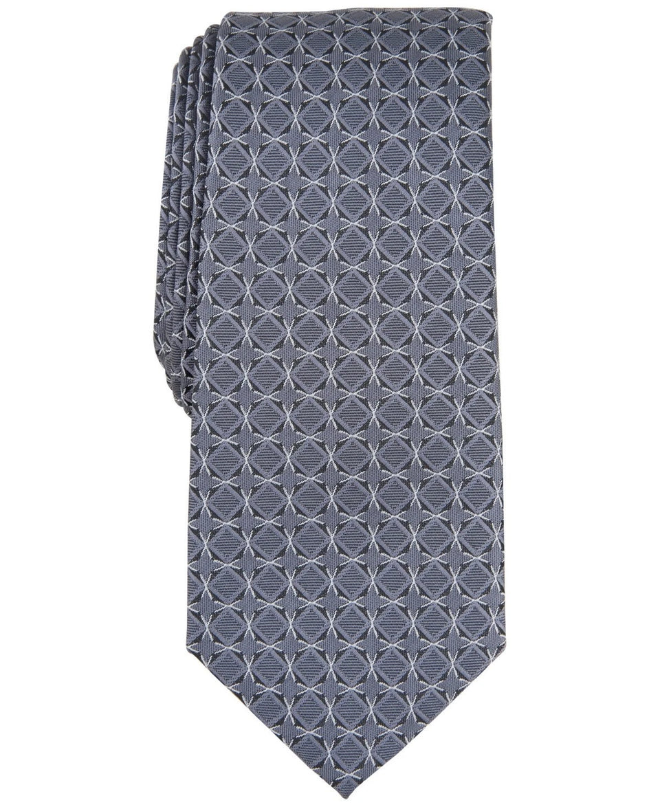 Alfani Men's Black Briley Geo Tie | Alfani In Lebanon