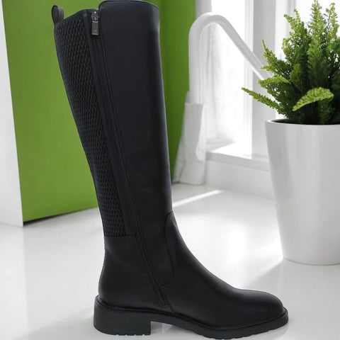 Kenneth Cole Reaction Women's Black Lionel Tall Boots |  Kenneth Cole Reaction In Lebanon