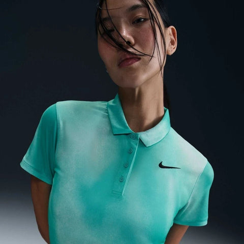 Nike Women's Aqua Victory Dri-FIT Printed Golf Polo T-Shirt | Nike In Lebanon