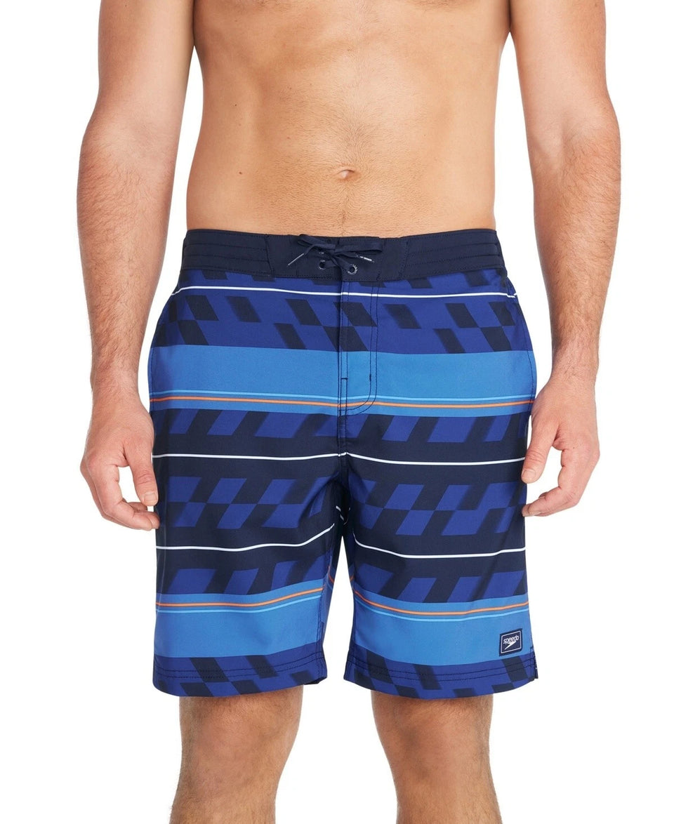 Speedo Men's Peacoat Printed Bondi Basin 9" Board Shorts| Speedo in Lebanon