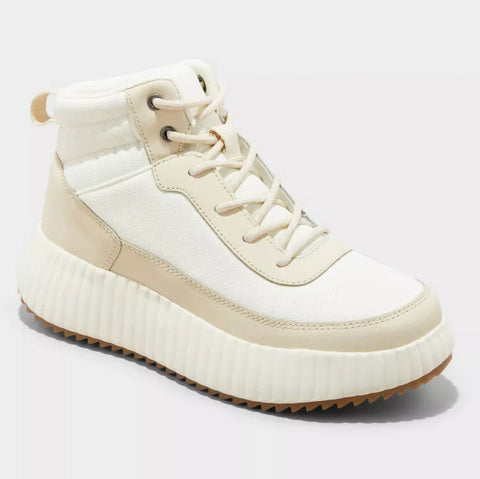 Universal Thread Women's Beige Shyla Platform Hiker Boots |Universal Thread In Lebanon