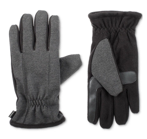 Isotoner Men's Grey Oxford Active Gloves | Isotoner In Lebanon