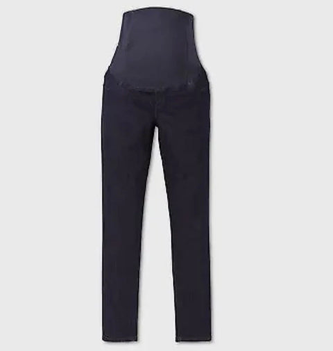 Isabel Women's Navy Over Belly Maternity Jeans | Isabel In Lebanon