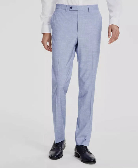 DKNY Men's Light Blue Modern-Fit Stretch Suit Separate Pants | DKNY In Lebanon