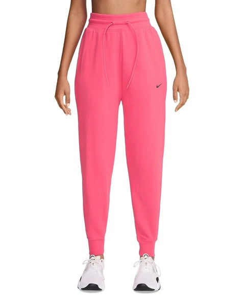 Nike Women's Pink Dri-FIT One French Terry High-Waisted 7/8 Joggers | Nike In Lebanon