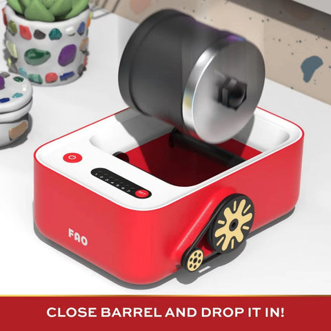FAO Schwarz Toy Kids' Rock Tumbler with Clay and Gemstones 22pcs|FAO Schwarz In Lebanon