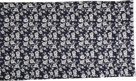 South Point Navy Jasmine Floral Queen With White Flowers Pillowcases 6 Psc Sheet Set |South Point In Lebanon