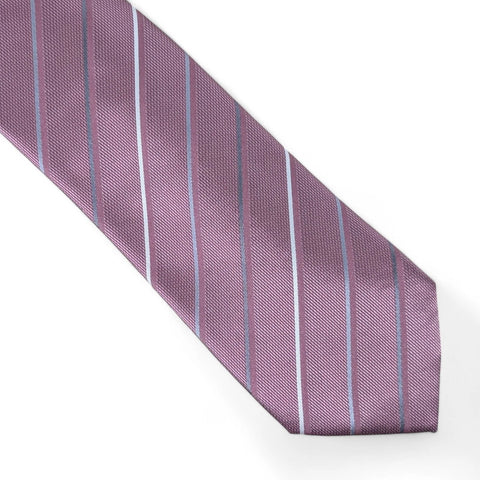 Alfani Men's Dusty Rose Belwood Slim Stripe Tie |Alfani In Lebanon