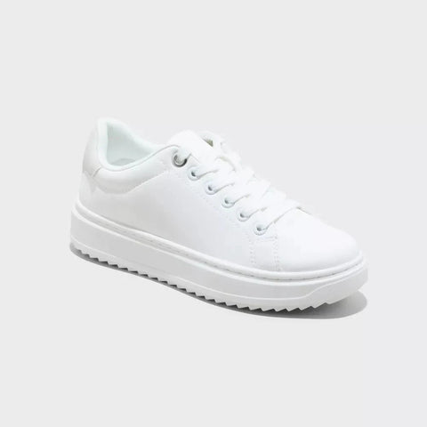 A New Day Women's White Peggy Sneakers | A New Day In Lebanon