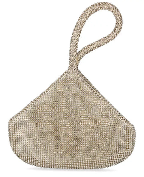 INC International Concepts Women's Gold Doris Sparkle Mesh Pouch Hand Bag  | INC International Concepts In Lebanon