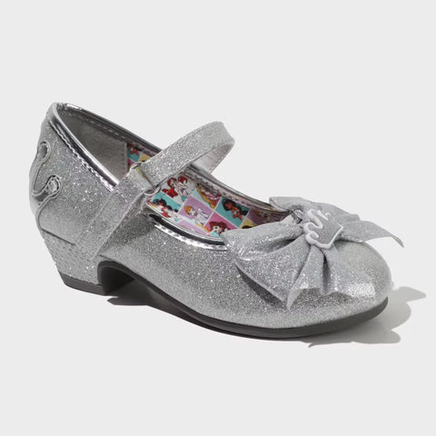 Disney Girl's Silver Mary Jane Heels|Disney In Lebanon