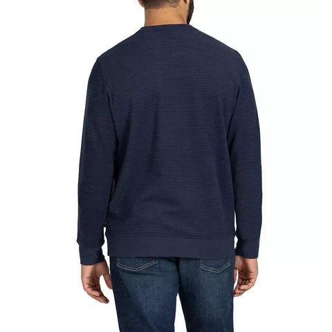 Gerry Men's Navy Stretch Fleece Crewneck Sweatshirt | Gerry In Lebanon