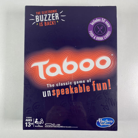 Hasbro Taboo The Classic Game Of Unspeakable Fun | Hasbro Gaming In Lebanon