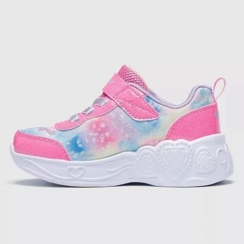 Skechers Baby Girl's Pink Clara Light Up Sneakers | Skechers In Lebanon