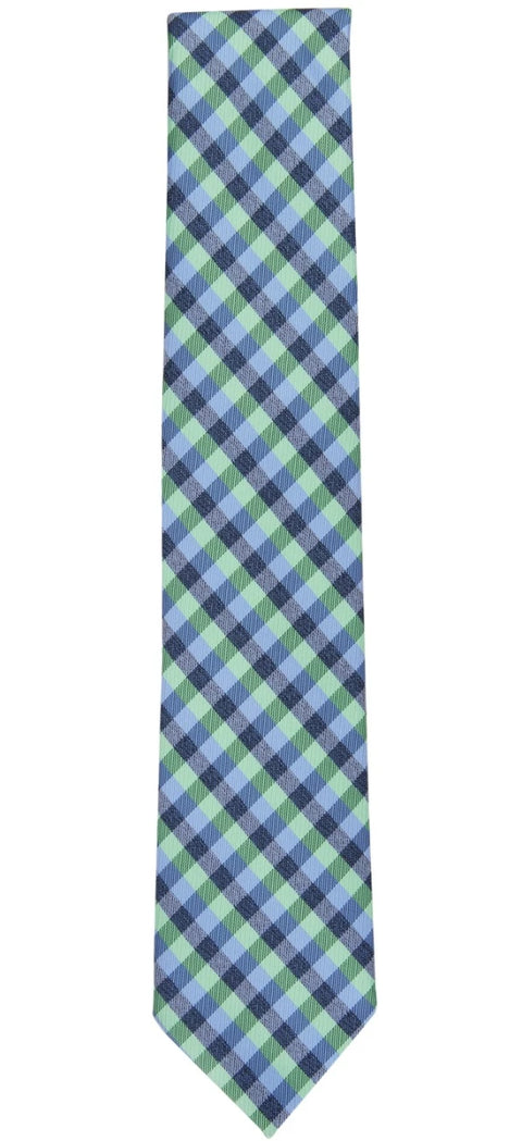 Club Room Men's Mint Green & Blue Silva Check Tie | Club Room In Lebanon