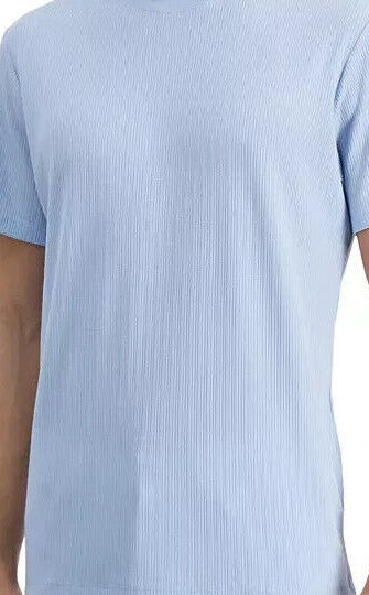Alfani Men's Baby Blue T-Shirt ABF921 shr