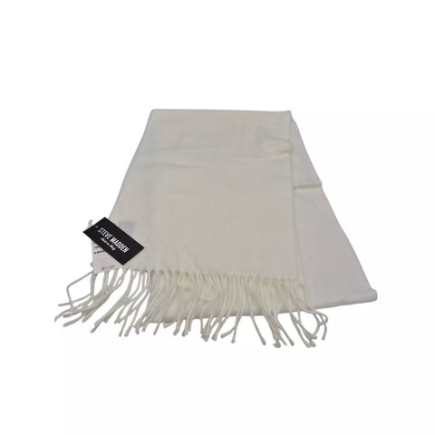 Steve Madden Women's Off White Solid Supersoft Wrap Scarf | Steve Madden In Lebanon