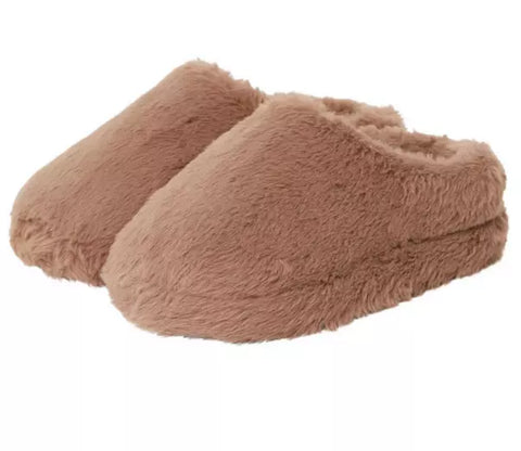 32 Degrees Heat Women's Brown Plush Slippers | 32 Degrees Heat In Lebanon
