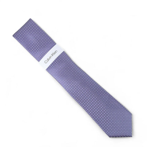 Calvin Klein Men's Lilac Christy Medallion Tie | Calvin Klein In Lebanon