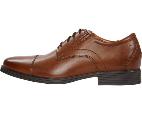 Clarks Men's Brown Whiddon Pace Leather Casual Shoes | Clarks In Lebanon