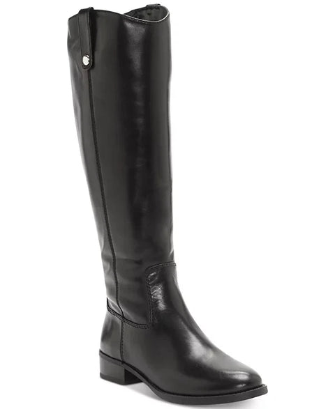 INC International Concepts Women's Black Riding Leather WC Boots | INC International Concepts  In Lebanon
