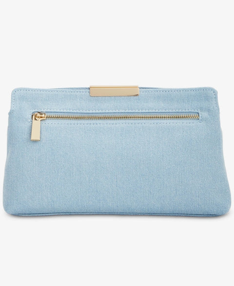 On 34th Women's Light Blue Reddelle Small Denim Crossbody Bag | On 34th In Lebanon