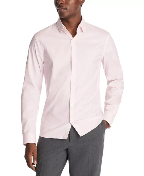 Calvin Klein Men's Coral Extra-Slim Fit Non-Iron Dress Shirt | Calvin Klein In Lebanon