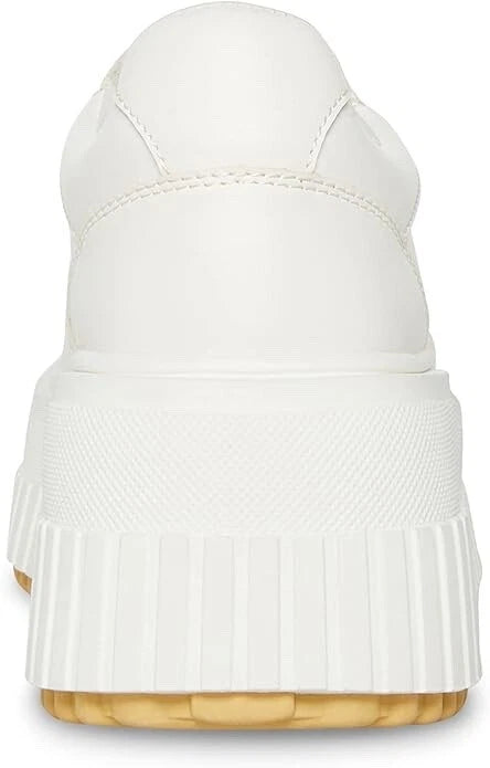 Madden Girl Women's White Ccora Lace-up Chunky Platform Sneakers | Madden Girl In Lebanon