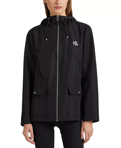 Lauren Ralph Lauren Women's Black Packable Full Zip Jacket | Lauren Ralph Lauren In Lebanon