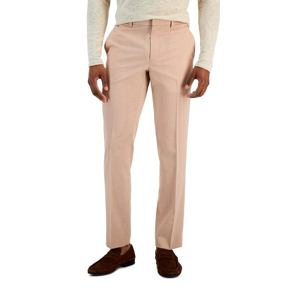 Perry Ellis Portfolio Men's Blush Slim-Fit Stretch Pants | Perry Ellis Portfolio In Lebanon