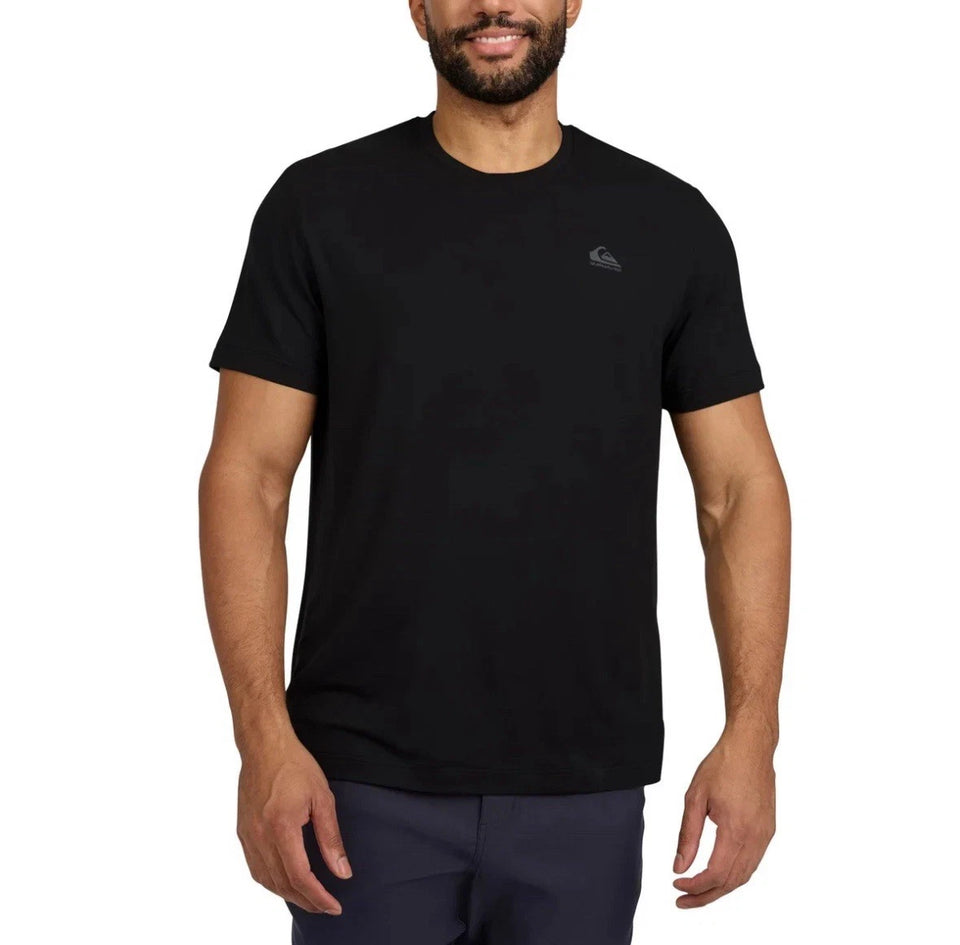 Quiksilver Men's Black Active 4Way Stretch T-Shirt |Quiksilver In Lebanon