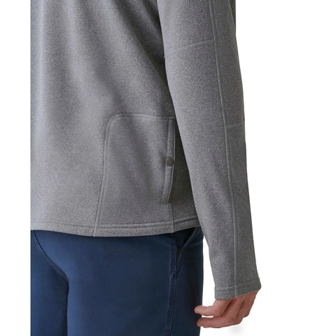 Bass Outdoor Men's Grey Blaze  1/2-Zip Pullover Sweatshirt   |Bass Outdoor in Lebanon
