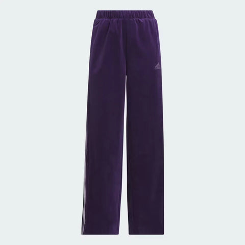 Adidas Women's Purple Glam Plush Velour Track Pants | Adidas In Lebanon