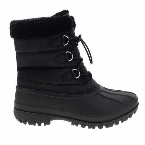 Brand New Chooka Women's Cold Weather Water Repellent Snow Boots, Black