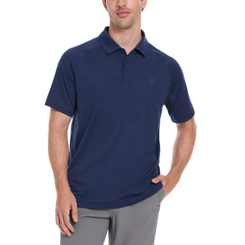 Hurley Men's Navy Short Sleeves Performance Polo T-Shirts |Hurley In Lebanon