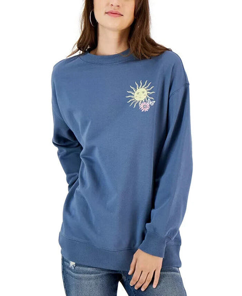 Rebellious One Women's Blue Sweatshirt ABF1080(lr92) shr