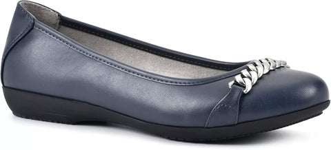 Cliffs Women's Navy Blue Ballerina | Cliffs in Lebanon