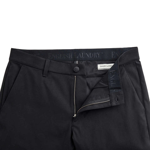 English Laundry Men's Black Flat Front Chino Pant | English Laundry In Lebanon
