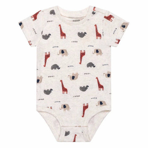 Pekkle Baby Boy's Safari Animal Print 4_piece Layette Set |Pekkle In Lebanon