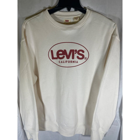 Levis Men's Off White Sweatshirt ABF520(od31)(od53)