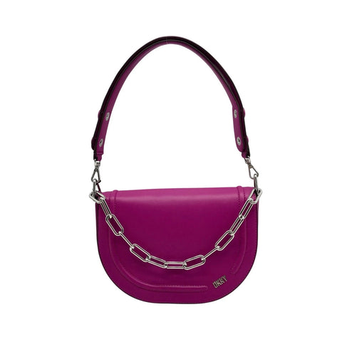 DKNY Women's Fuschia Chain Shoulder Bag | DKNY In Lebanon
