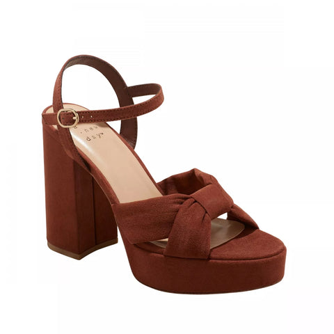 A New Day Women's Brown Ae209 Riah Heels | A New Day In Lebanon