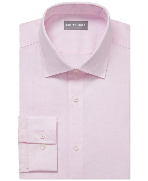 Michael Kors Men's Light Pink Regular fit Dress Shirt | Michael Kors In Lebanon