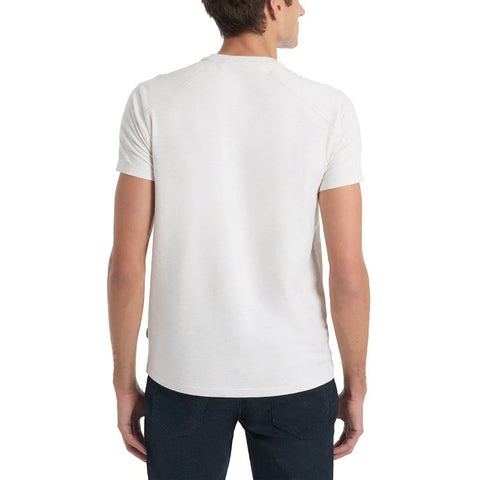Kenneth Cole Men's Light Grey Stretch T-Shirt Slim Fit Organic Cotton Blend | Kenneth Cole In Lebanon