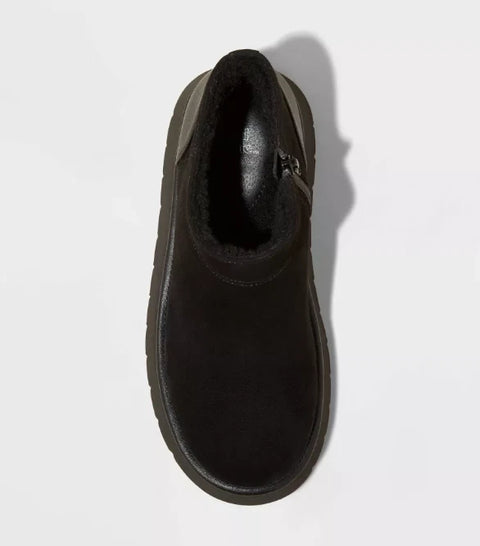 Wild Fable Women's Black Missy Platform Booties |Wild Fable In Lebanon