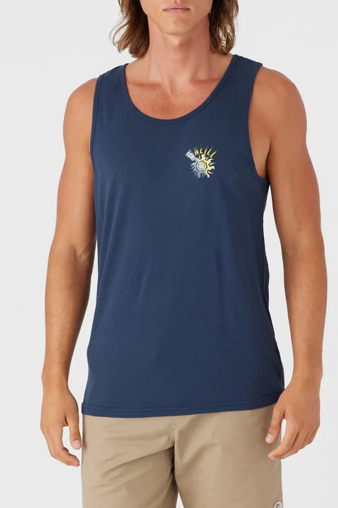O'Neill Men's Navy Eclipse Standard Fit Tank Top | O'Neill  in Lebanon