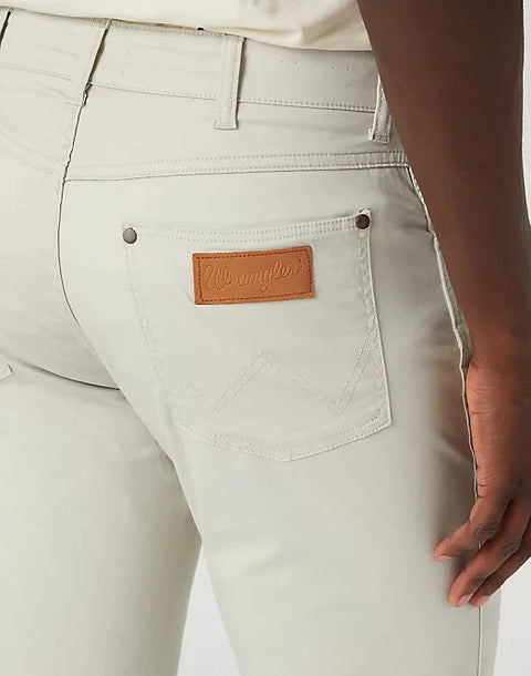 Wrangler Men's Light Gray Moonstruck Larston 812 Slim Tapered Pant | Wrangler In Lebanon